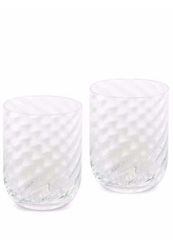 Dolce & Gabbana Lowball set of two glasses - Weiß