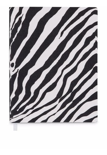 Dolce & Gabbana zebra-print notebook - Weiß