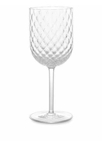 Dolce & Gabbana crystal wine glass - Weiß