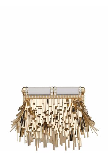 Dolce & Gabbana Clutch mit Fransen - Gold