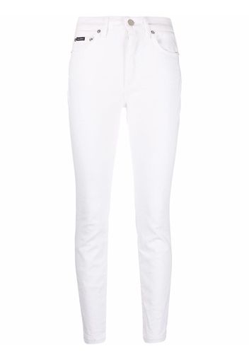 Dolce & Gabbana low-rise skinny trousers - Weiß