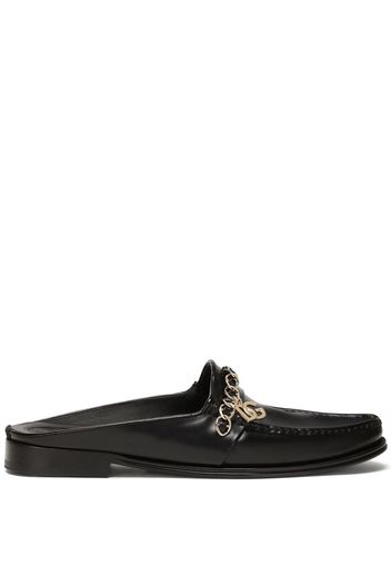 Dolce & Gabbana Visconti slipper in nappa calfskin - Schwarz