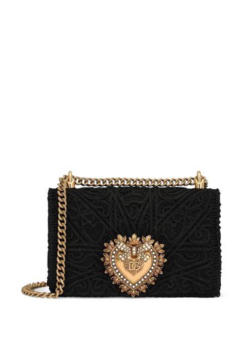 Dolce & Gabbana Mittelgroße Devotion Tasche - Schwarz