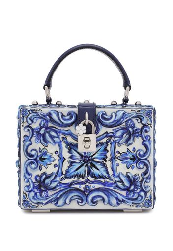 Dolce & Gabbana Majolica Handtasche - Blau