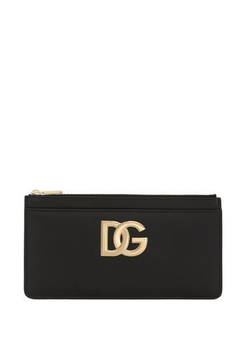 Dolce & Gabbana Eckiges Portemonnaie - Schwarz