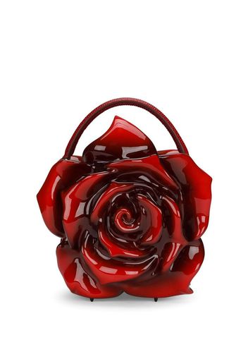 Dolce & Gabbana Dolce Box rose top-handle bag - Rot