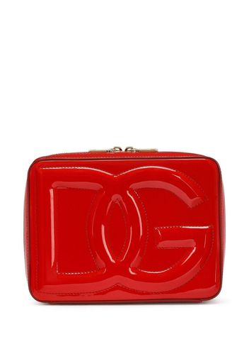 Dolce & Gabbana Umhängetasche mit Logo-Prägung - Rot