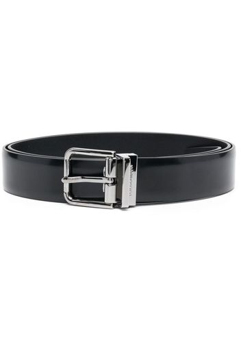 Dolce & Gabbana calf-leather belt - Schwarz