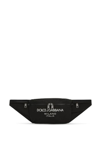 Dolce & Gabbana logo-print belt bag - Schwarz