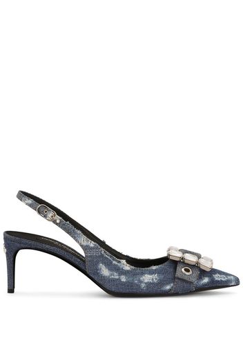 Dolce & Gabbana Pumps mit spitzer Kappe - Blau