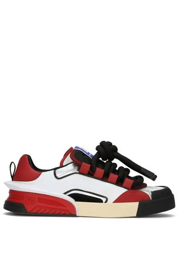 Dolce & Gabbana Sneakers mit Schnürung - Rot