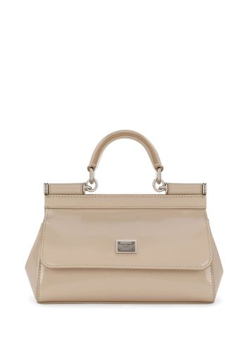 Dolce & Gabbana Sicily Handtasche - Nude