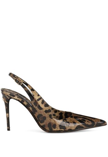 Dolce & Gabbana Klassische Slingback-Pumps - Braun