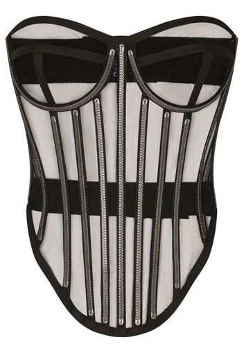 Dolce & Gabbana Body mit Bustier-Style - Schwarz