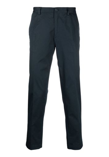 Dolce & Gabbana slim-fit cotton chino trousers - Blau