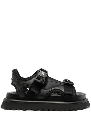 Dolce & Gabbana open-toe leather sandals - Schwarz