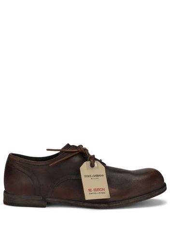 Dolce & Gabbana Re-Edition Derby-Schuhe - Braun