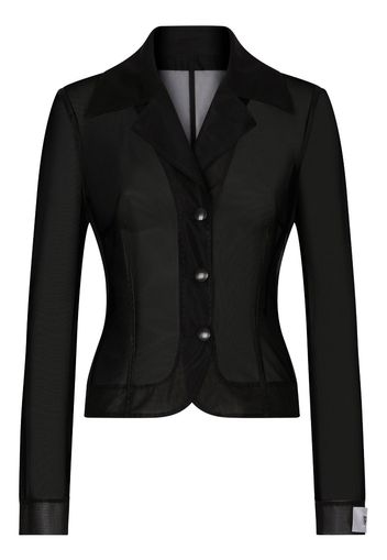 Dolce & Gabbana Einreihiger Blazer - Schwarz