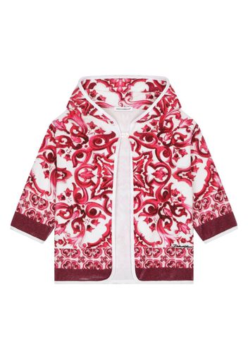 Dolce & Gabbana Kids Morgenmantel aus Badezubehör - Rosa