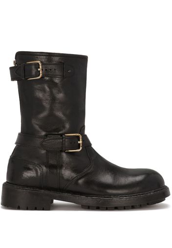 Dolce & Gabbana Horseride Stiefel - Schwarz