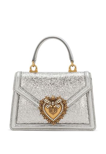 Dolce & Gabbana Kleine Devotion Handtasche - Silber