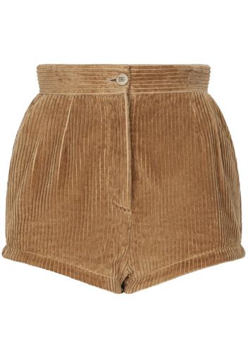 Dolce & Gabbana Shorts mit hohem Bund - Nude