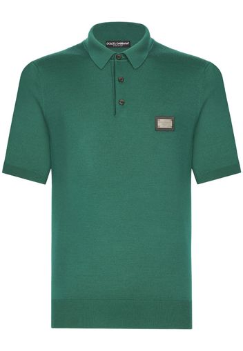 Dolce & Gabbana DG Essentials Poloshirt - Grün