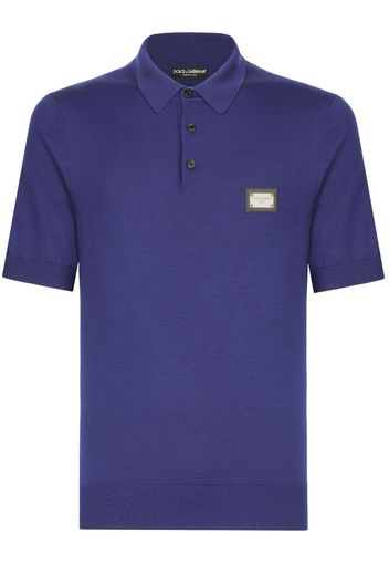 Dolce & Gabbana DG Essentials Poloshirt - Blau