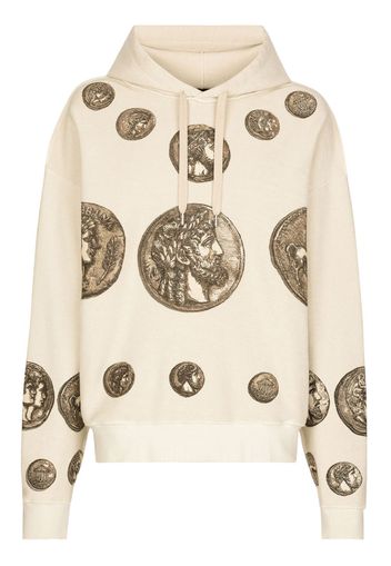 Dolce & Gabbana Hoodie mit grafischem Print - Nude