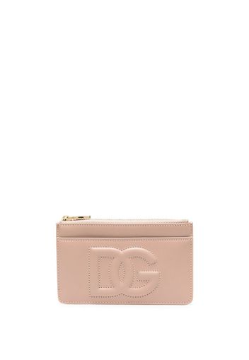 Dolce & Gabbana DG Logo zip purse - Nude