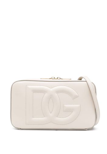 Dolce & Gabbana DG stitch two-way crossbody bag - Nude