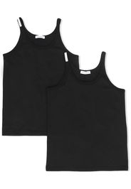 Dolce & Gabbana Kids 2er Pack Trägershirts - Schwarz