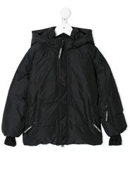 Dolce & Gabbana Kids Gefütterte Shell-Jacke - N0000 BLACK