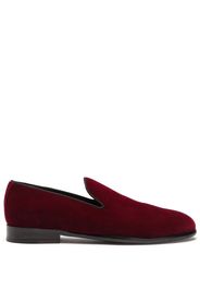 Dolce & Gabbana Slipper in Samtoptik - Rot