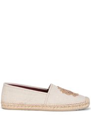 Dolce & Gabbana Espadrilles mit aufgesticktem Monogramm - Nude