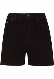 Dolce & Gabbana high-waist denim shorts - Schwarz