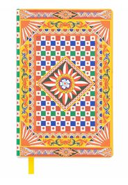 Dolce & Gabbana Carretto print notebook - Orange