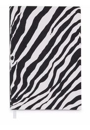 Dolce & Gabbana zebra print notebook - Schwarz