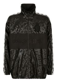 Dolce & Gabbana Sportjacke mit DG-Print - Schwarz