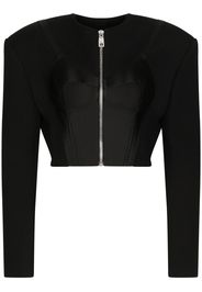 Dolce & Gabbana Cropped-Jacke - Schwarz