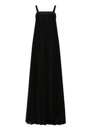 Dolce & Gabbana split-detailed tulle dress - Schwarz