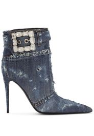 Dolce & Gabbana Stiefeletten 105mm - Blau