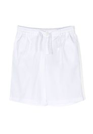 Dolce & Gabbana Kids drawstring-waist cotton shorts - Weiß