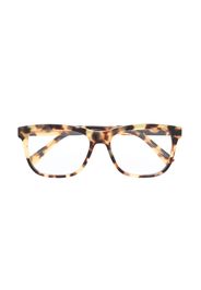 Dolce & Gabbana Kids rectangle-frame glasses - Braun