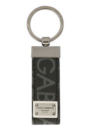 Montblanc Sartorial leather loop keyring - Schwarz