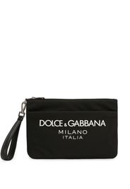 Dolce & Gabbana Portemonnaie mit Logo-Print - Schwarz