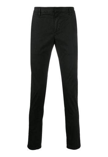 DONDUP Halbhohe Tapered-Chino - Schwarz