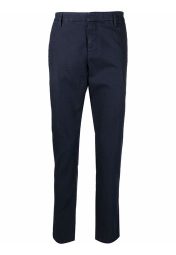 DONDUP mid-rise slim-fit chinos - Blau