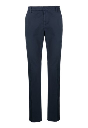 DONDUP Halbhohe Slim-Fit-Chino - Blau