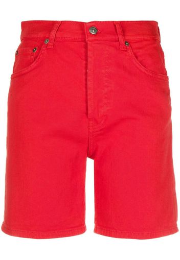 DONDUP high-waisted denim shorts - Rot